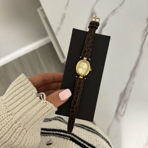 American Vintage Gold and Brown Women's Watch